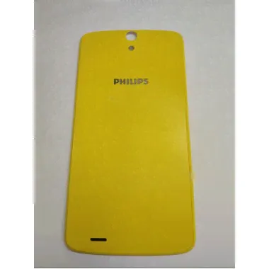 Задняя крышка Philips S387 желтая с разборки-0