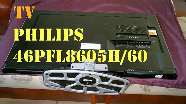 Как очистить защитное стекло в телевизоре Philips 46PFL8605H / 60