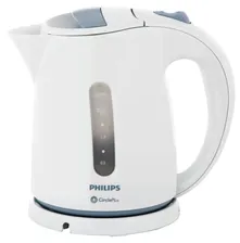 Чайник Philips HD4646/70, белый/голубой