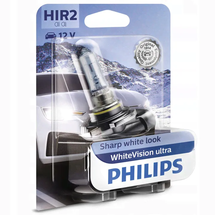 Лампа Philips HIR2 White Vision Ultra 3700K-0