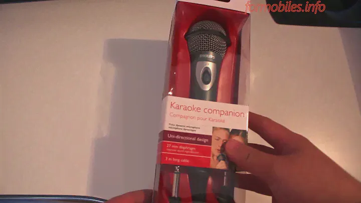 Philips SBC MD150 - Unboxing