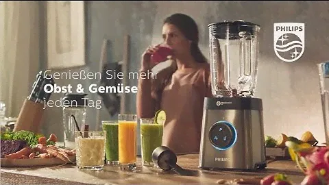 Der Philips Hochleistungsmixer HR3655 für besonders feine Smoothies