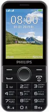 Мобильный телефон Philips Xenium E580 Dual Sim Black (Черный)