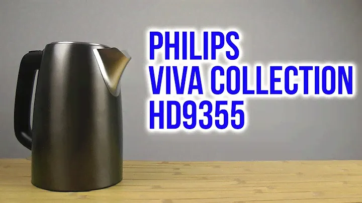 Распаковка PHILIPS Viva Collection HD9355
