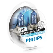 Лампа автомобильная галогенная Philips Diamond. Vision 12342DVS2 H4 12V 60/55W P43t 5000K 2 шт.