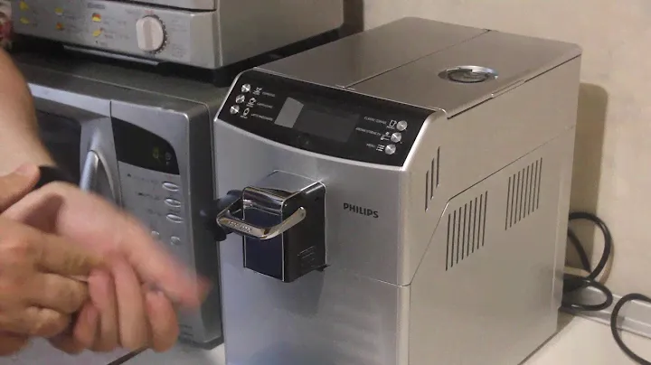 Кофемашина Philips 4050/10 распаковка и подключение (часть 3)