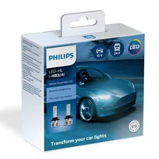 Светодиодная лампа Philips HB3 Ultinon Essential LED 11005UE2X2, 6500K, 24W, (2шт)