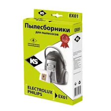 Пылесборник EX01, Мешки для пылесоса Electrolux, Philips