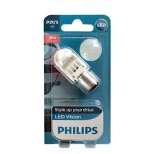 Лампа светодиодная PHILIPS 12V P21/5W красная 12836REDB1