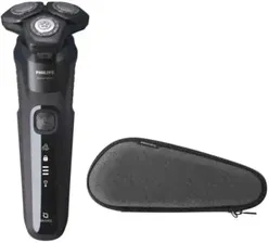 Бритва Philips роторная SkinIQ S5588/30 реж.эл.:3 питан.:аккум. черный