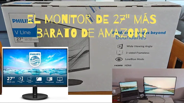 🖥️ Monitor barato AMAZON - Monitor Philips V Line 27 modelo 271V8 L