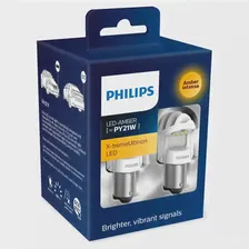Лампа автомобильная светодиодная Philips X-tremeUltinon LED gen2 11498XUAXM PY21W BAU15s 2 шт