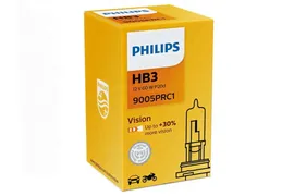 Автолампа HB3 PHILIPS +30%