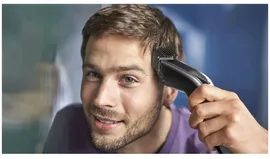 Prime Машинка для стрижки Philips HC5650/15 Series 5000, серебристый/черный машинка для стрижки волос