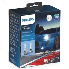 Лампа светодиодная PHILIPS HB3/HB4 12V LED (P20/22d) 6500K X-Treme Ultinon LED, 2шт, 11005XUWX2