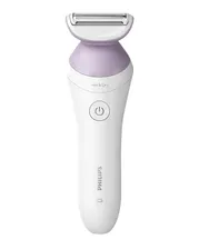 PHILIPS BRL136/00 Lady Shaver Series 6000 Rasierer, Weiß/Lila