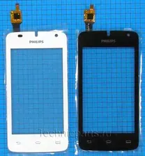 Тачскрин для телефона Philips Xenium W536