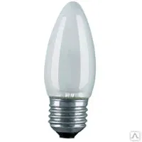 Лампа накаливания свеча ДС 60вт Е27 PHILIPS