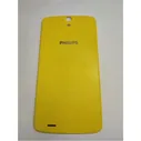 Задняя крышка Philips S387 желтая с разборки