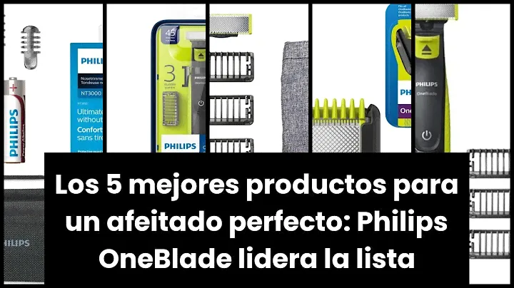 Los 5 mejores productos para un afeitado perfecto: Philips OneBlade lidera la lista
